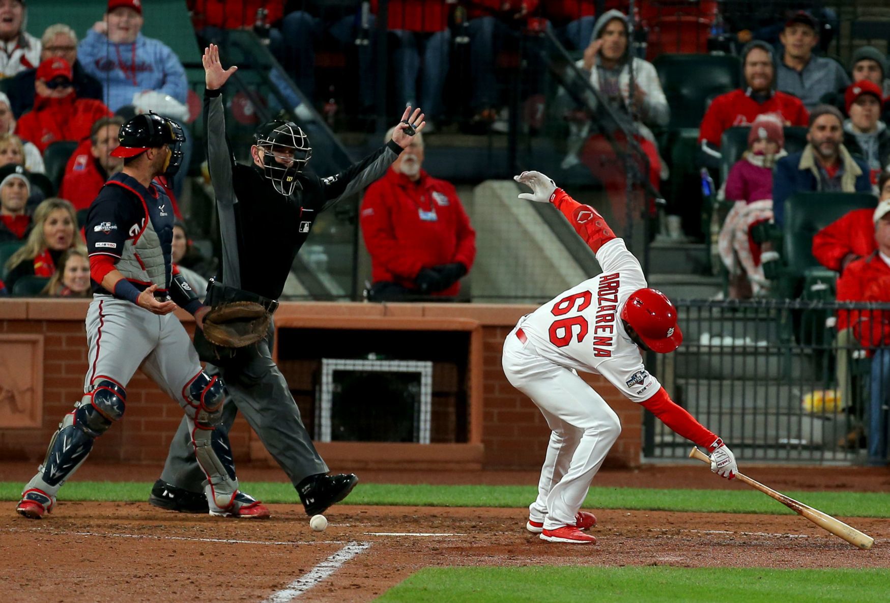 St. Louis Cardinals v. Washington Nationals in NLCS Game 1